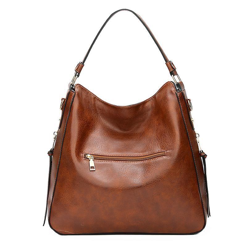 SABRINA | Bolso Hobo Antirrobo de Piel