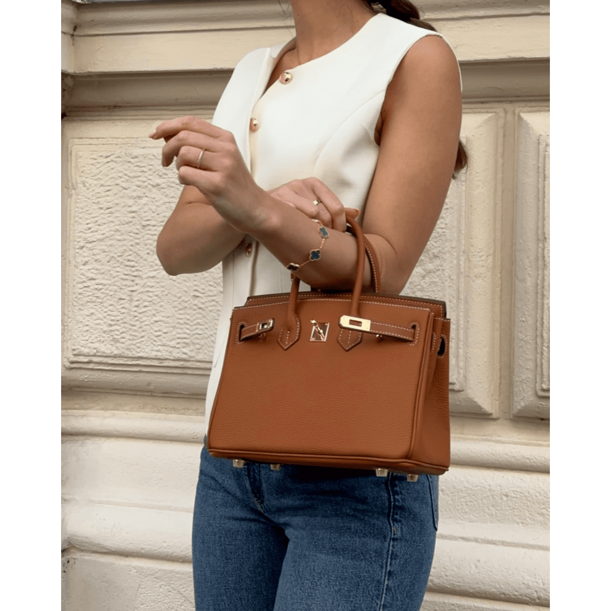 HELENA | Bolso Kensington de Cuero Premium