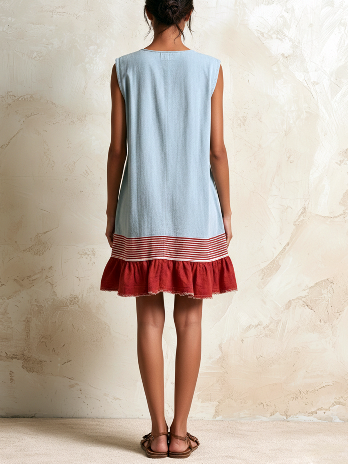 CECI | Vestido-túnica con volantes