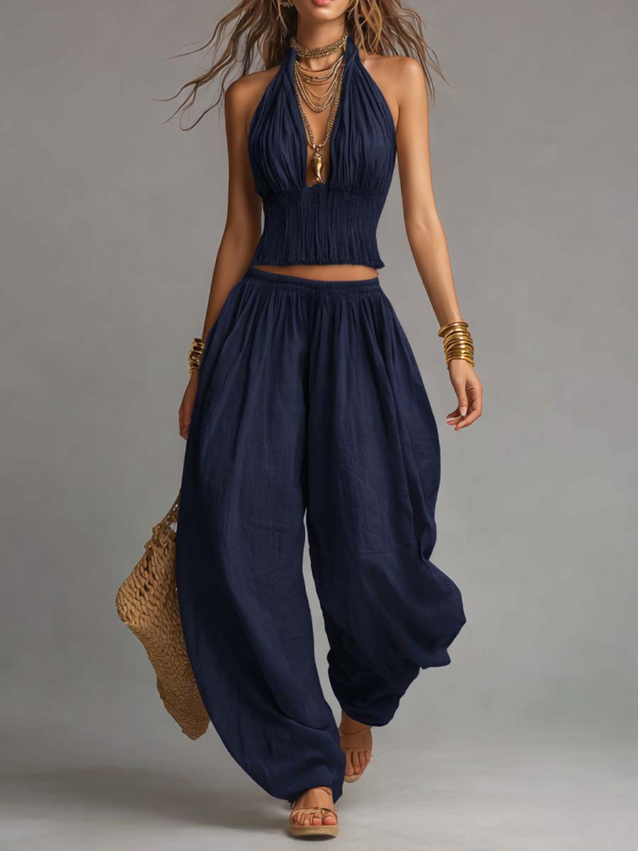 SIENA | Completo Boho en Tono Arena