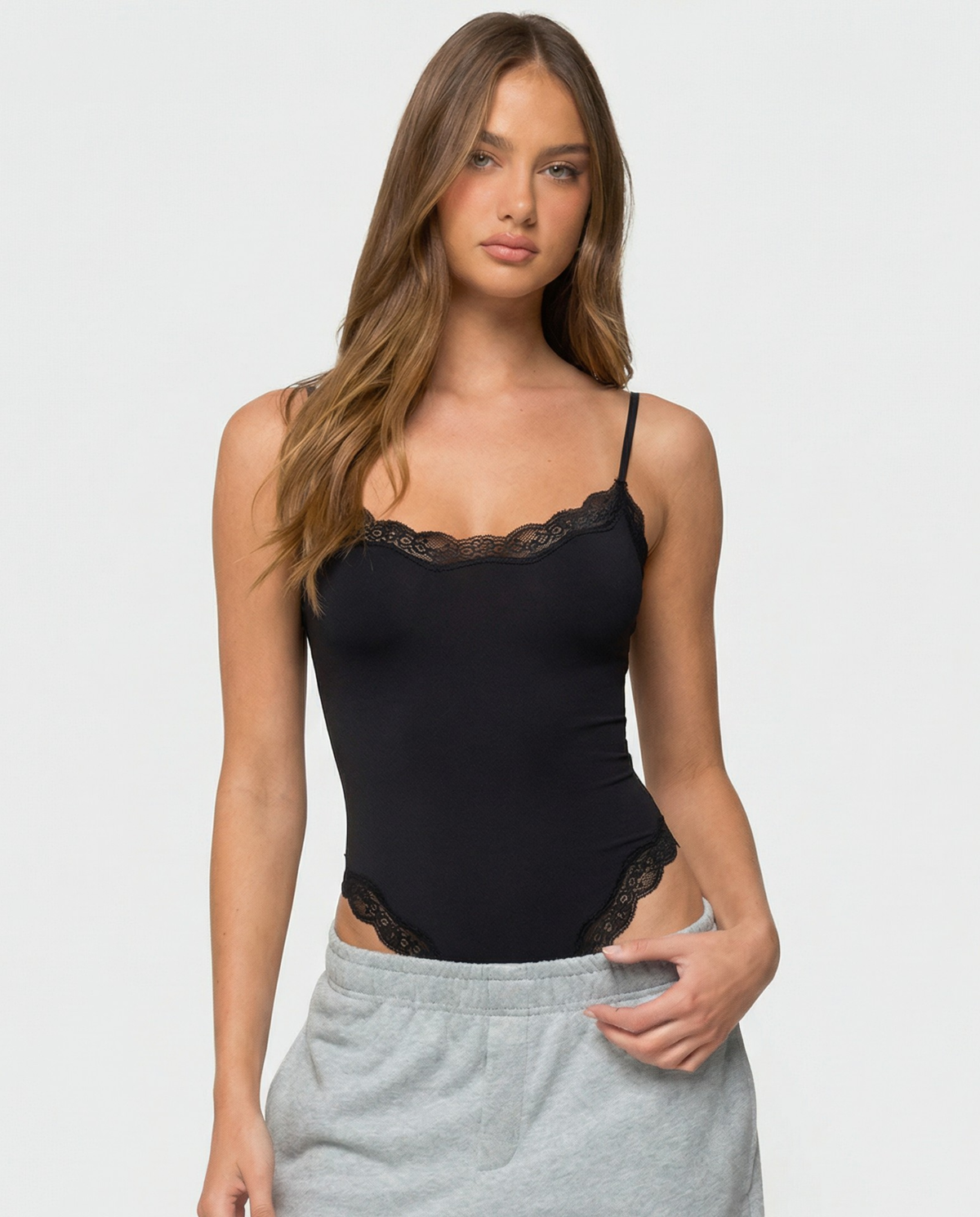 PILAR | Body de Encaje con Tirantes Ajustables