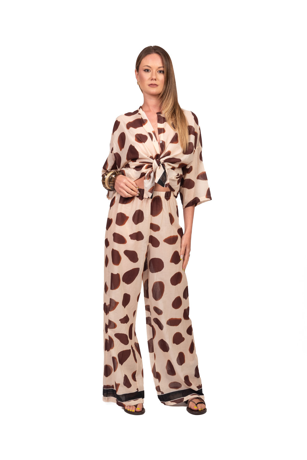 VALENTINA | Pantalón fluido estampado