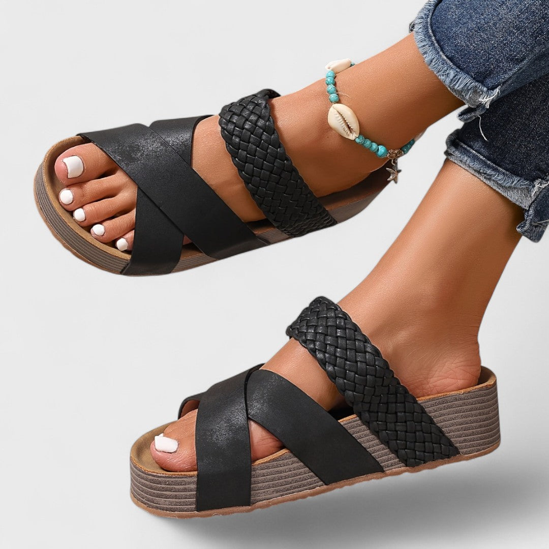 LAIA | Sandalias Ortopédicas de Cuero
