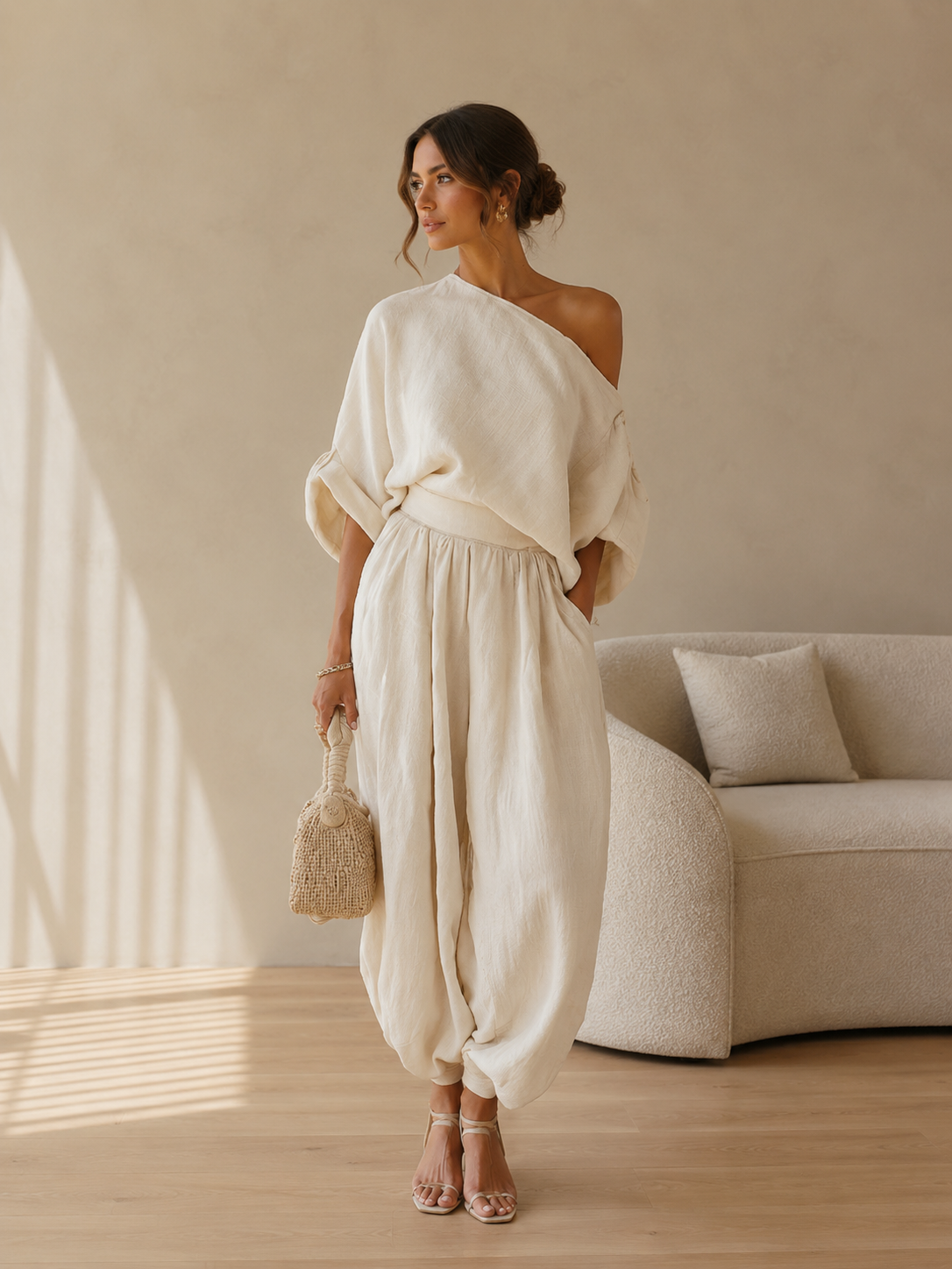NADIA | Conjunto Dos Piezas Off-Shoulder