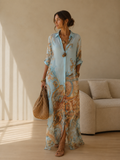 MALENA – Vestido Boho Costa Azul
