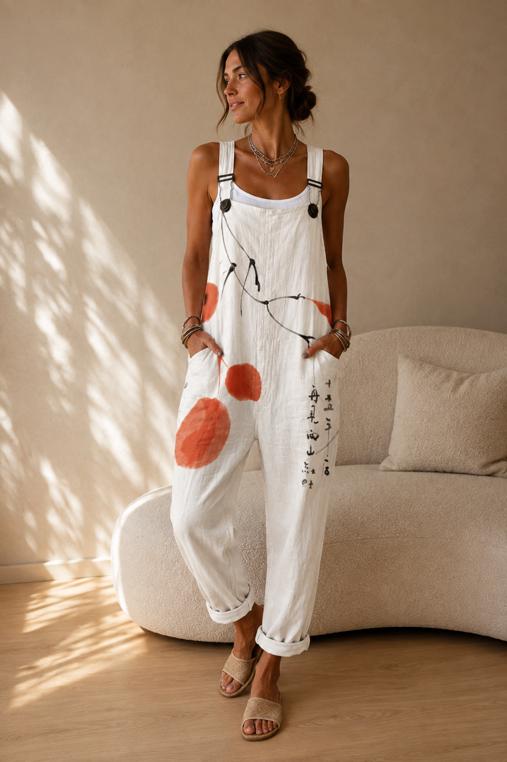 JULIA | Mono Estampado Gris