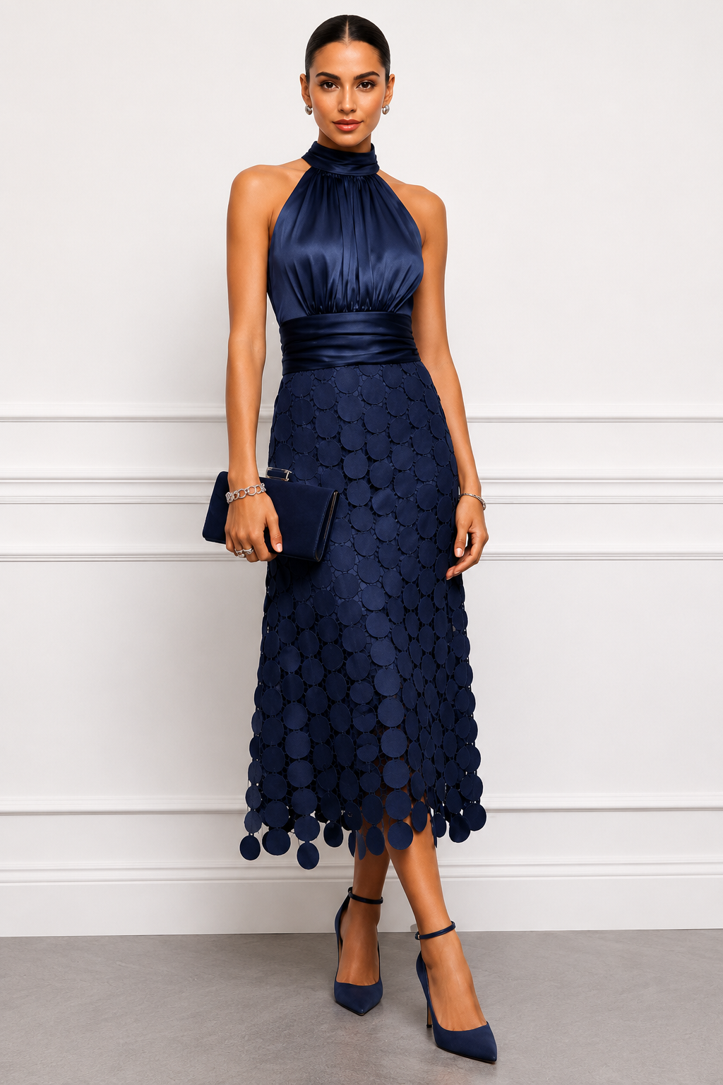 IRIA | Vestido midi de fiesta
