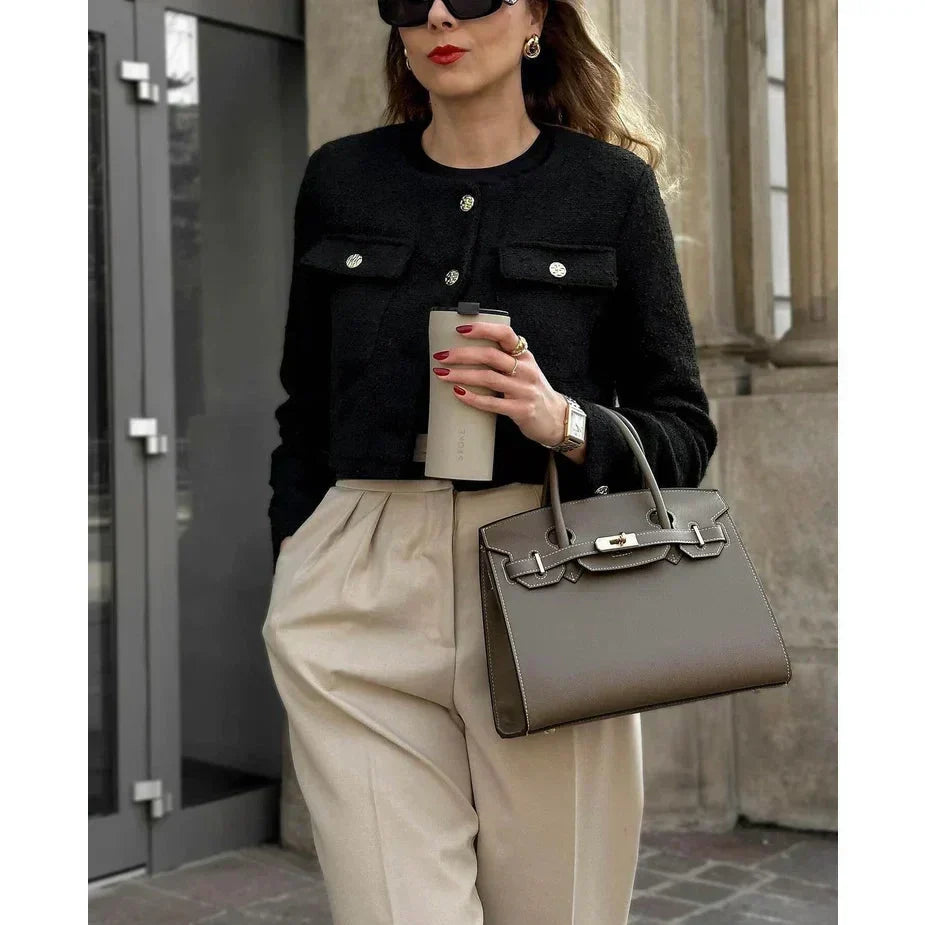 HELENA | Bolso Kensington de Cuero Premium