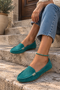 ALANA | Mocasines con Detalle Metálico