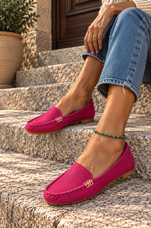ALANA | Mocasines con Detalle Metálico