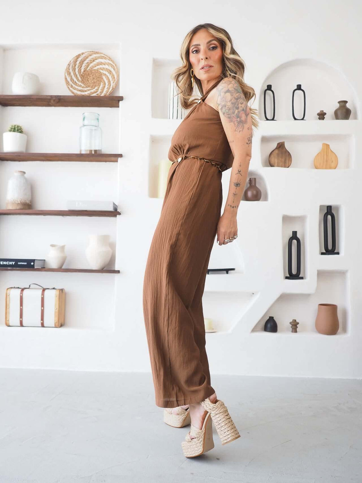 AITANA | Mono Halter Elegante
