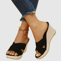 LORENA | Sandalias de Cuña Elegantes