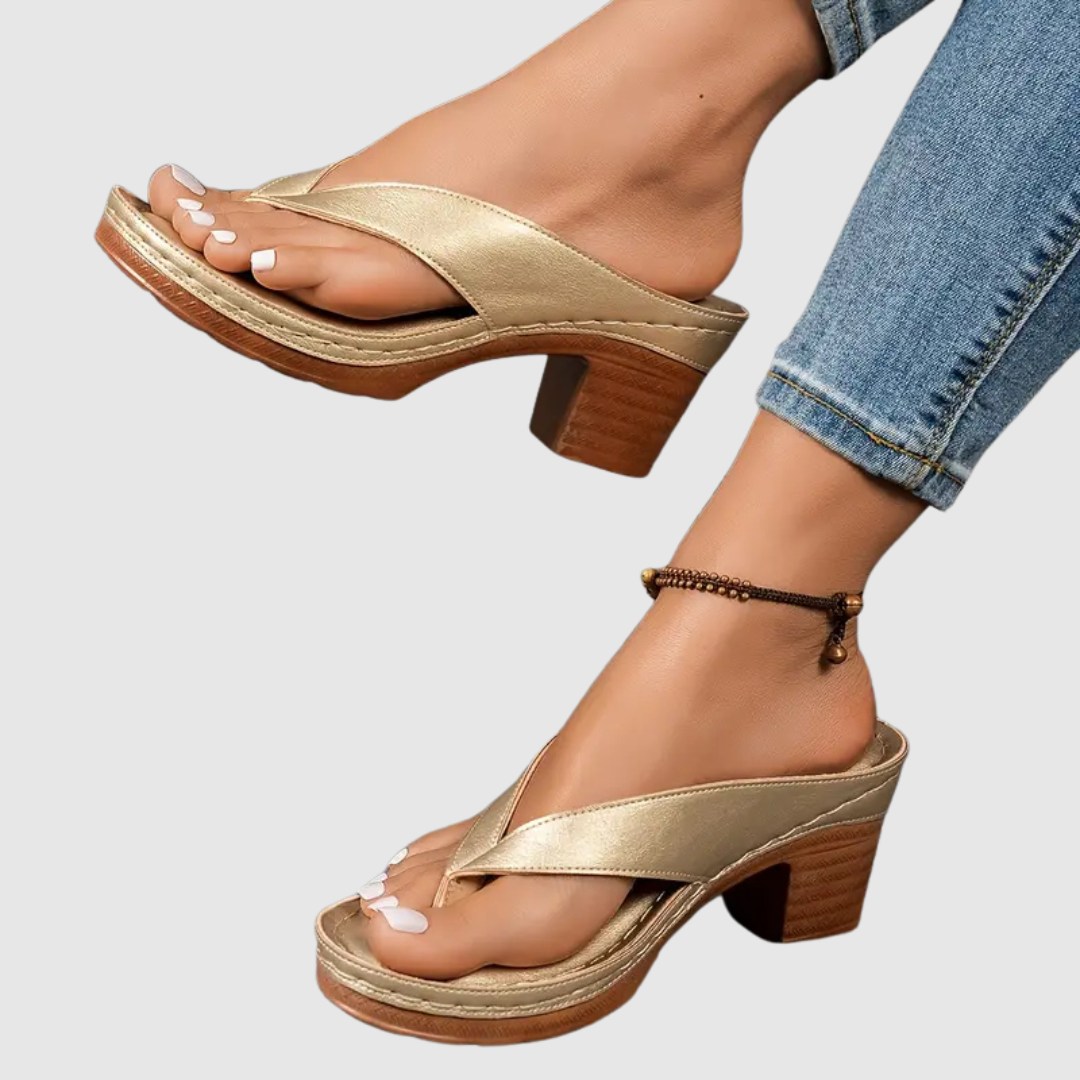 JULIETA | Sandalias Cómodas con Tacón