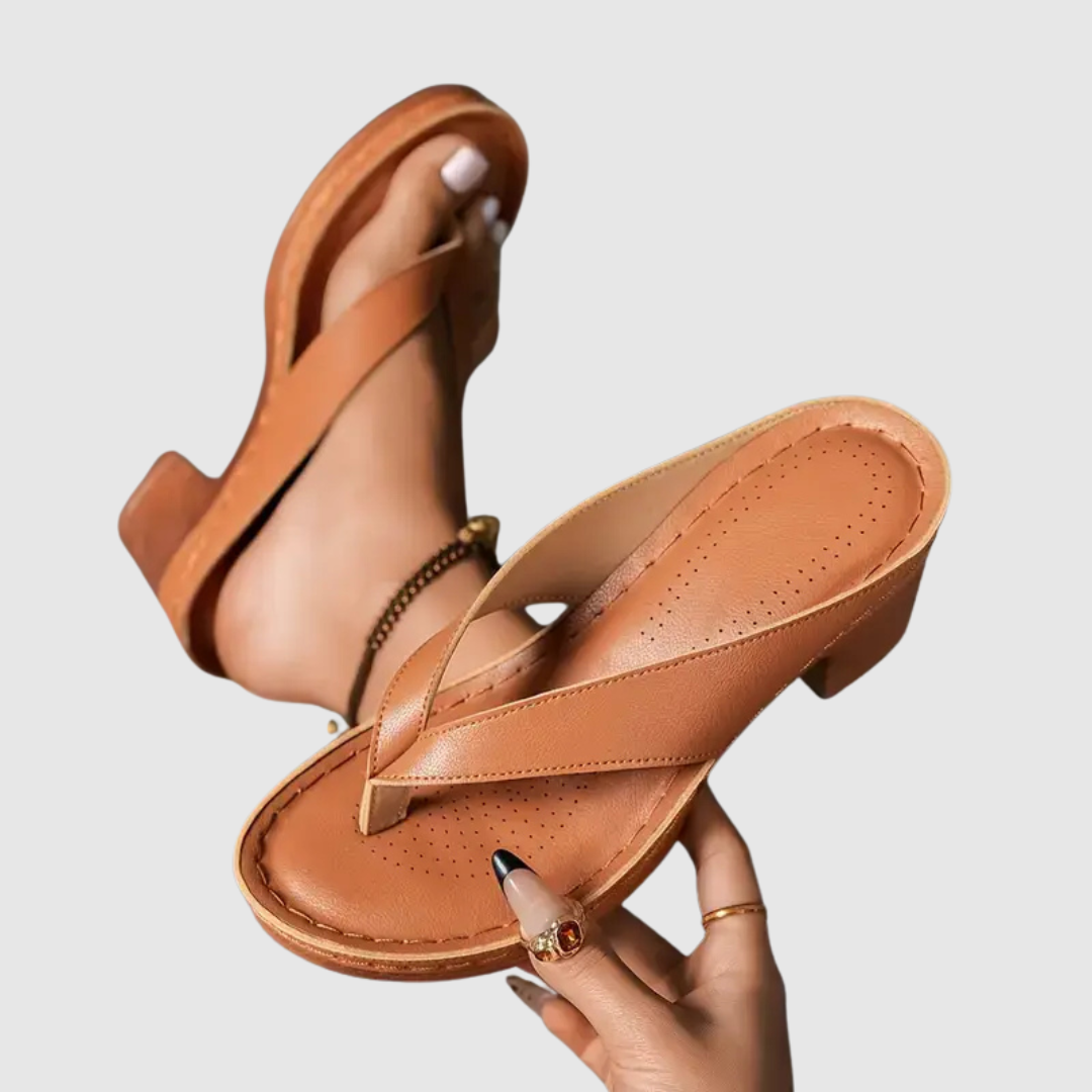 JULIETA | Sandalias Cómodas con Tacón