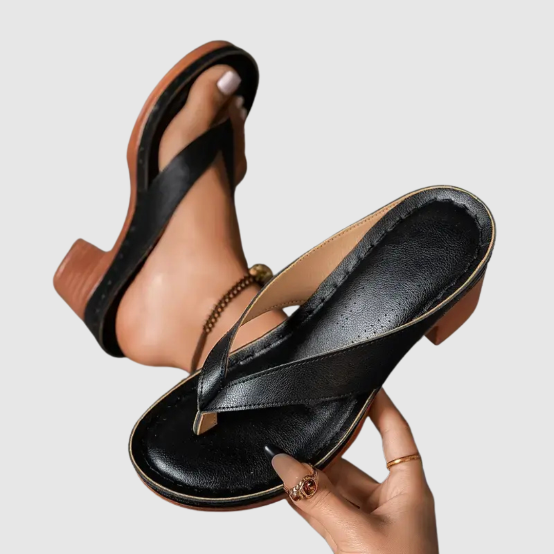 JULIETA | Sandalias Cómodas con Tacón