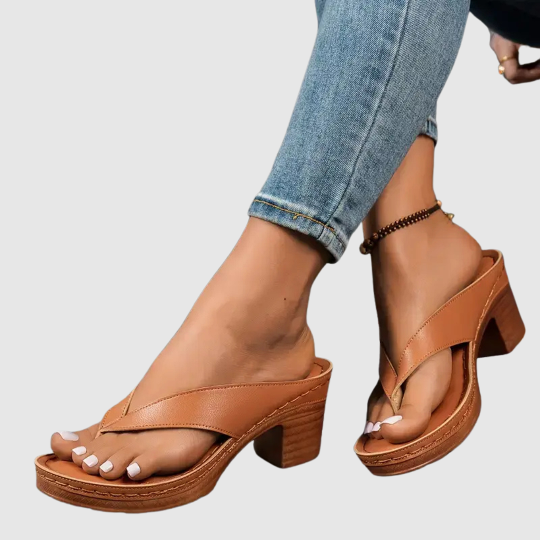 JULIETA | Sandalias Cómodas con Tacón