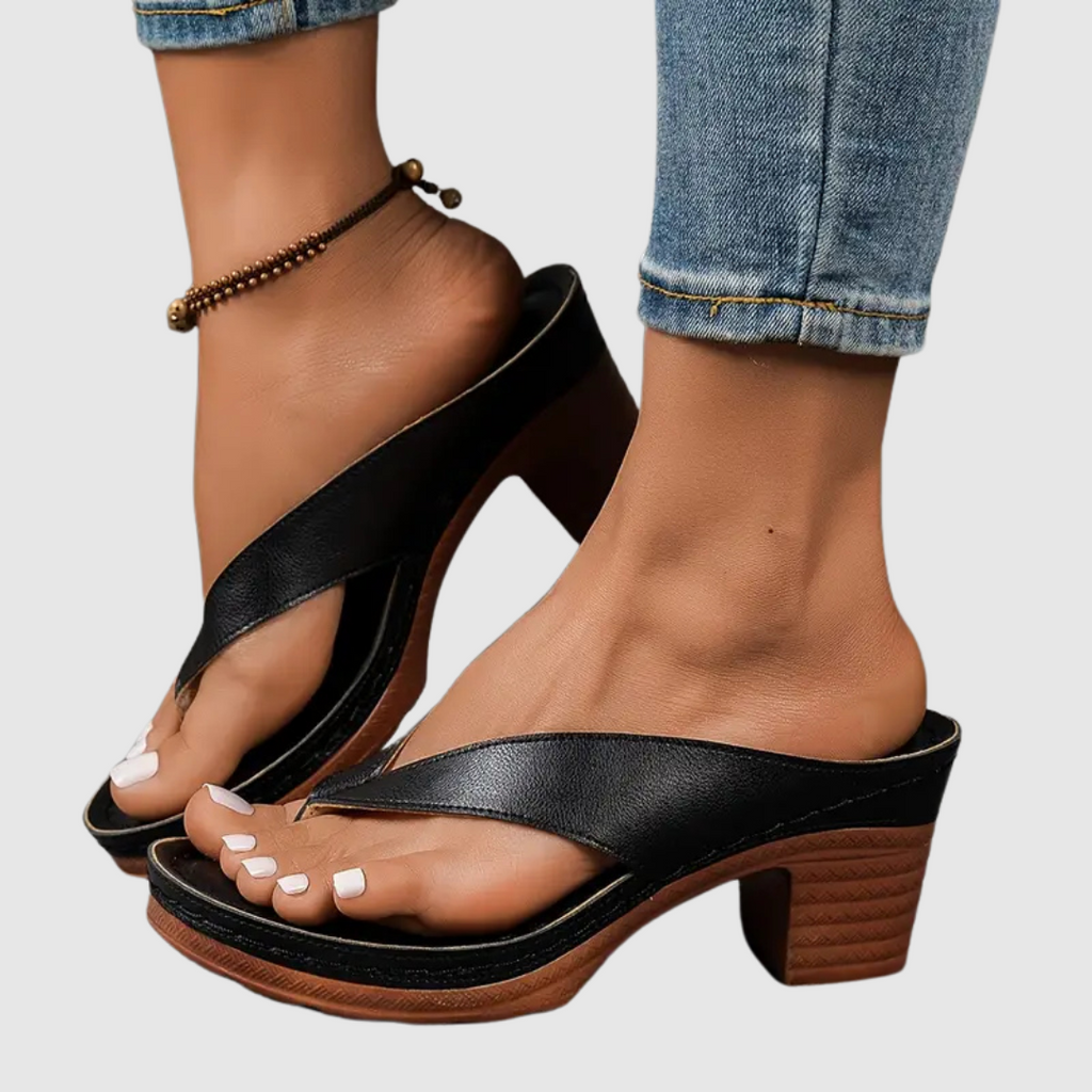 JULIETA | Sandalias Cómodas con Tacón