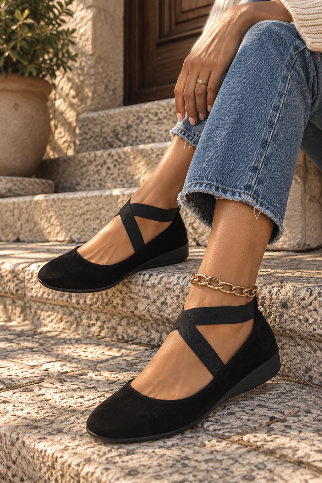 AMAIA | Zapatos de Cuña Cerrados