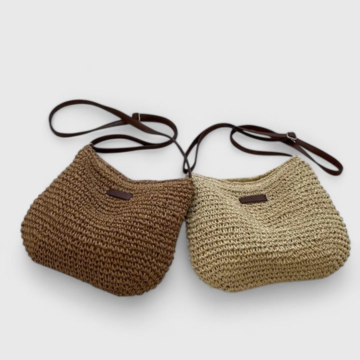 ERIKA | Bolso de Rafia Tejido a Mano