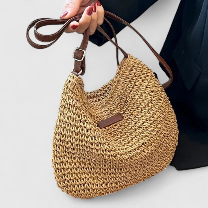 ERIKA | Bolso de Rafia Tejido a Mano