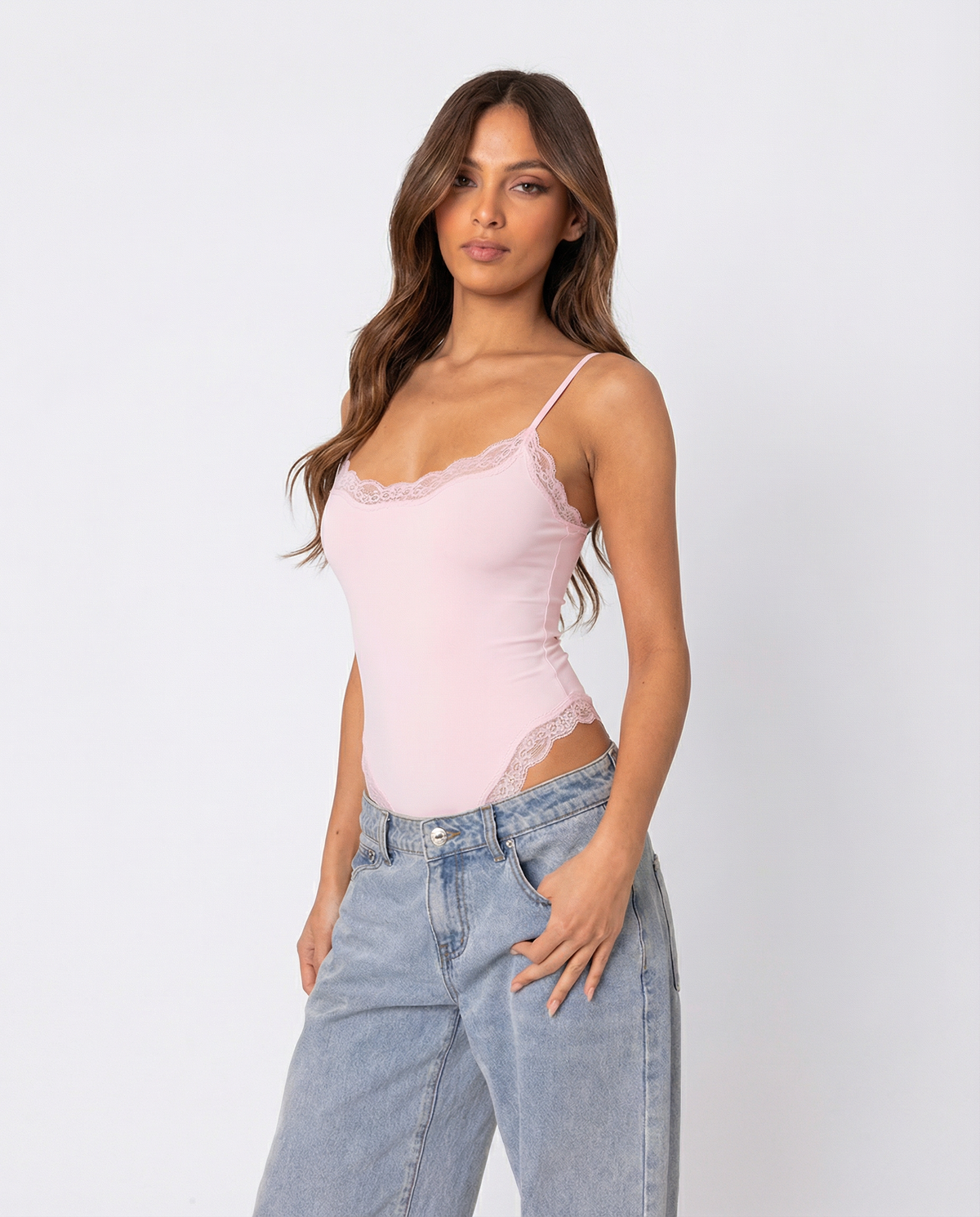 PILAR | Body de Encaje con Tirantes Ajustables