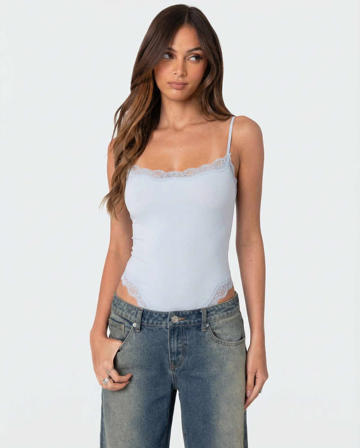 PILAR | Body de Encaje con Tirantes Ajustables