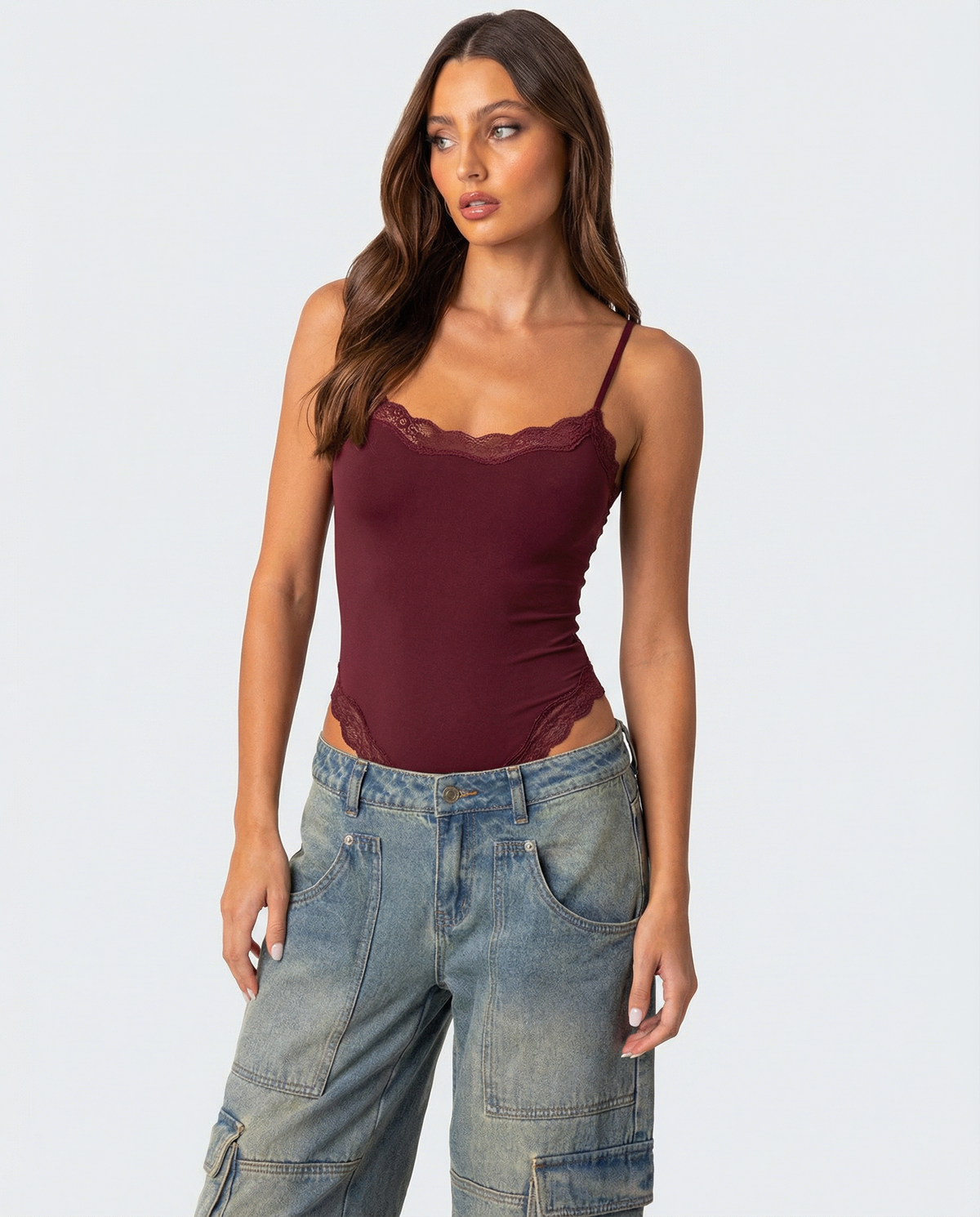 PILAR | Body de Encaje con Tirantes Ajustables