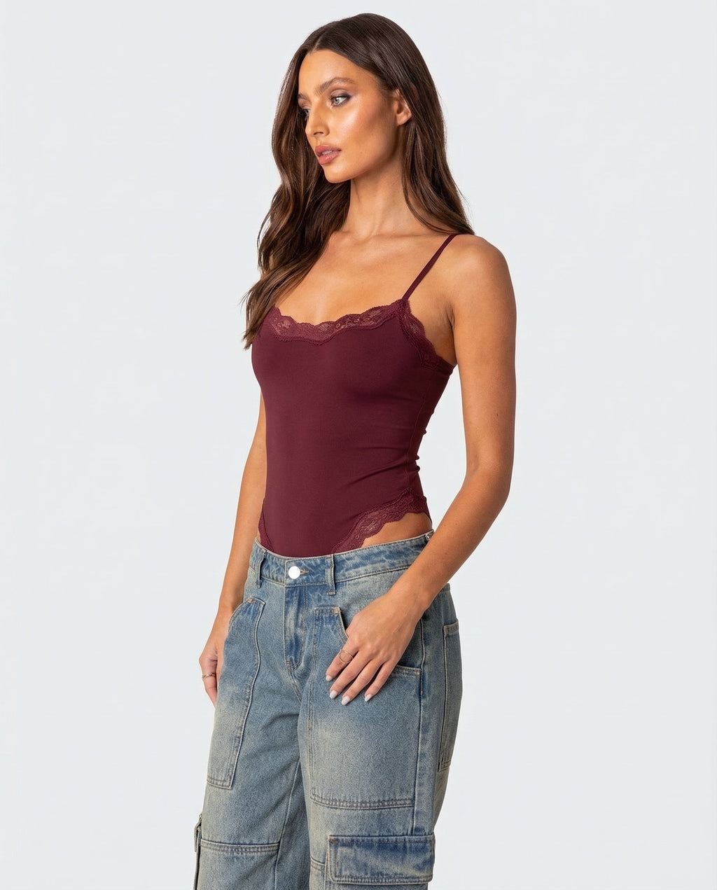PILAR | Body de Encaje con Tirantes Ajustables
