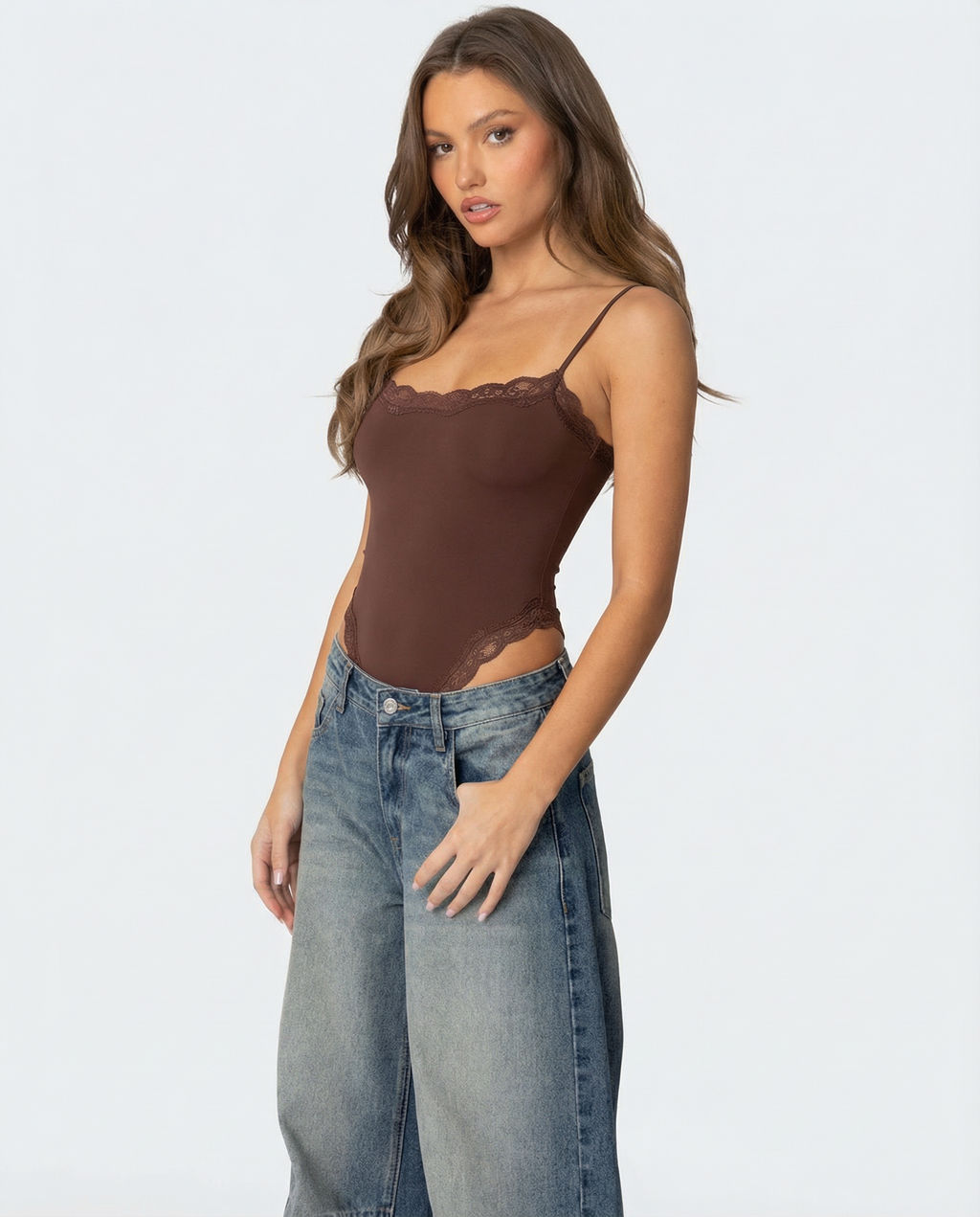 PILAR | Body de Encaje con Tirantes Ajustables