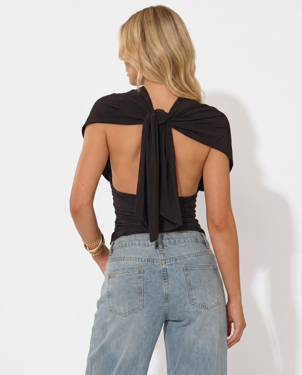 MARIONA | Top con Espalda Abierta y Lazada
