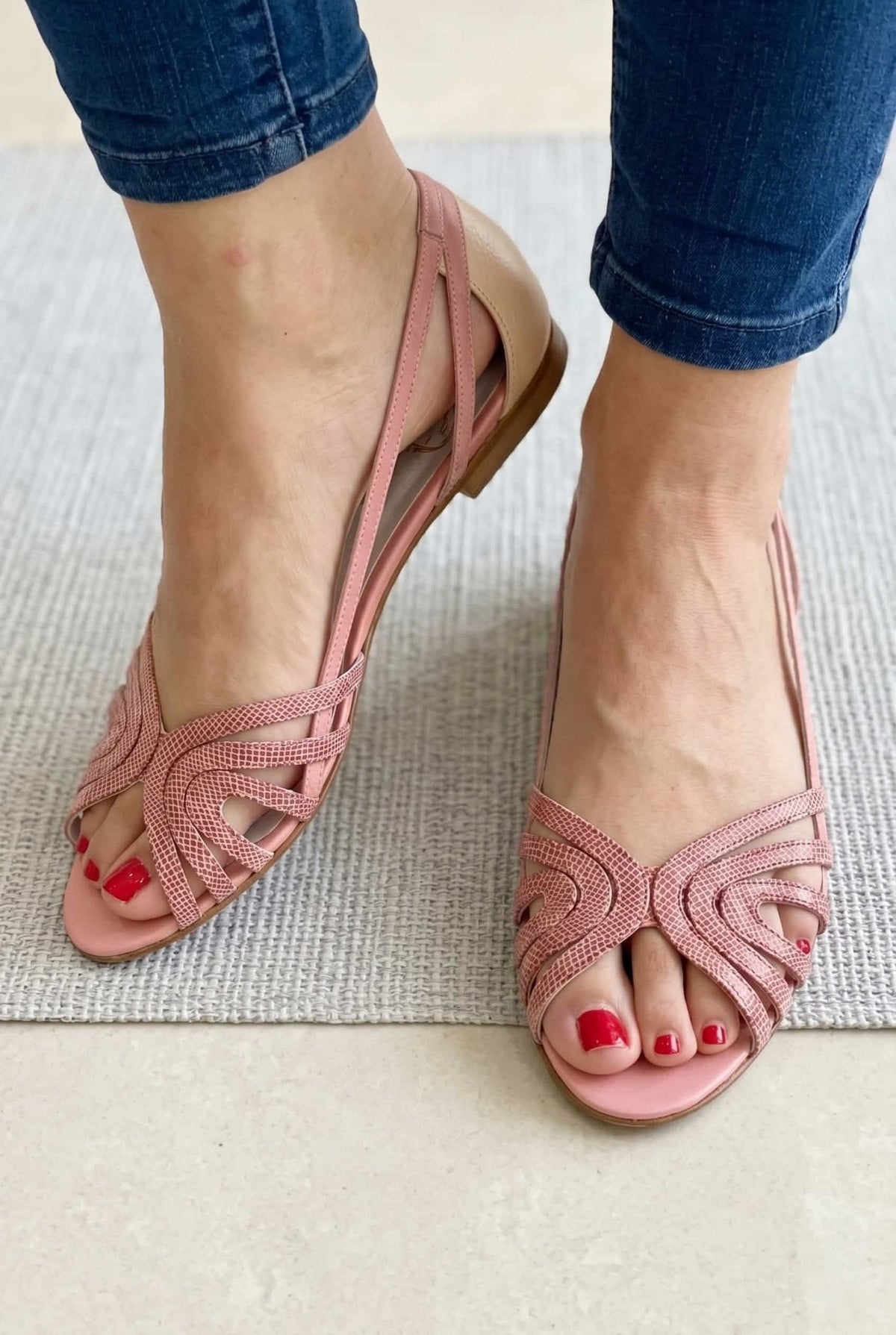 LEONOR | Sandalias Doradas