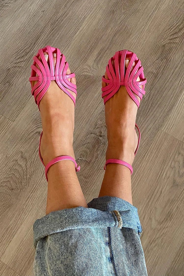 NOELIA | Sandalias Doradas con Bisutería