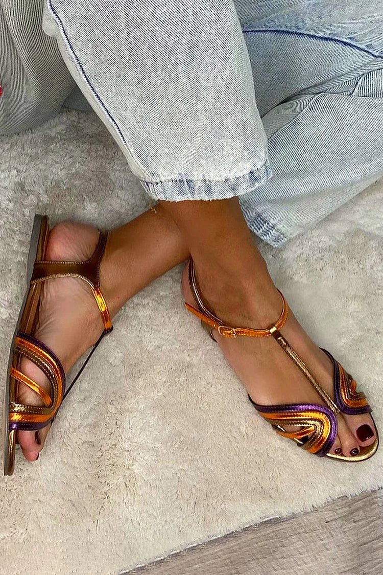 VIVIANA | Sandalias de Colores Mediterráneos